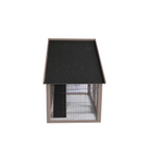 YES4PETS Grey Chicken Coop Rabbit Hutch Ferret Cage Hen Chook House - Pet Care > Coops & Hutches > Small Animal
