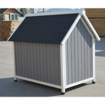 YES4PETS Grey Large Timber Pet Dog Puppy Wooden Cabin Kennel Timber House - Pet Care > Dog Supplies > Dog Kennels