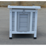 YES4PETS Grey Small Chicken Coop Rabbit Hutch Ferret Cage Guinea Pig Dog Cat Nesting Box - Pet Care > Coops & Hutches >