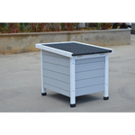 YES4PETS Grey Small Chicken Coop Rabbit Hutch Ferret Cage Guinea Pig Dog Cat Nesting Box - Pet Care > Coops & Hutches >