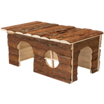 YES4PETS Hamster Wooden House Small Animals Hideout Home for Rat Mice Gerbil Mini Rabbit Mouse - Pet Care > Coops &