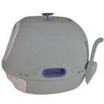 YES4PETS Hooded Cat Toilet Litter Box Tray House With Drawer and Scoop Blue - Pet Care > Cat Supplies > Cat Litter