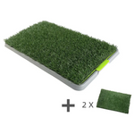 YES4PETS Indoor Dog Puppy Toilet Grass Potty Training Mat Loo Pad pad With 3 Grass - Pet Care > Dog Supplies > Dog