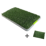 YES4PETS Indoor Dog Puppy Toilet Grass Potty Training Mat Loo Pad pad With 2 Grass - Pet Care > Dog Supplies > Dog