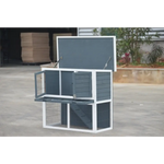 YES4PETS L Double Storey Rabbit Hutch Guinea Pig Cage Ferret cage W Pull Out Tray - Pet Care > Coops & Hutches > Small