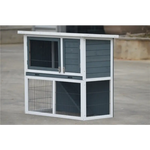 YES4PETS L Double Storey Rabbit Hutch Guinea Pig Cage Ferret cage W Pull Out Tray - Pet Care > Coops & Hutches > Small