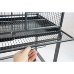 YES4PETS Large Bird Budgie Cage Parrot Aviary Carrier With Stand & Wheel - Pet Care > Bird > Bird Cages & Stands