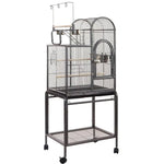 YES4PETS Large Bird Budgie Cage Parrot Aviary Carrier With Stand & Wheel - Pet Care > Bird > Bird Cages & Stands