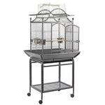 YES4PETS Large Bird Budgie Cage Parrot Aviary Carrier With Stand & Wheel - Pet Care > Bird > Bird Cages & Stands