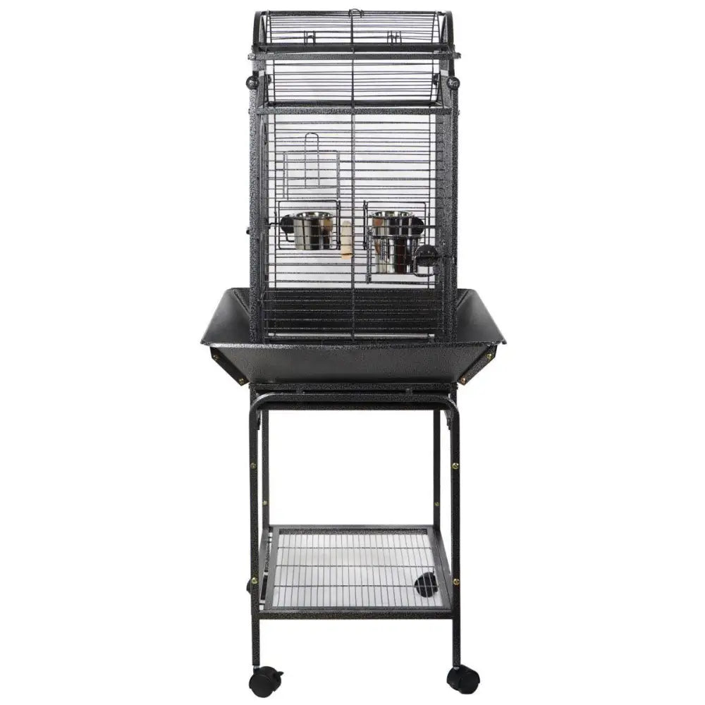 YES4PETS Large Bird Budgie Cage Parrot Aviary Carrier With Stand & Wheel - Pet Care > Bird > Bird Cages & Stands