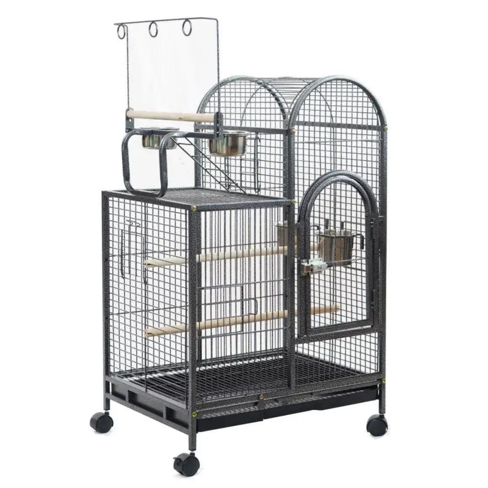 YES4PETS Large Bird Budgie Cage Parrot Aviary Carrier With Wheel - Pet Care > Bird > Bird Cages & Stands