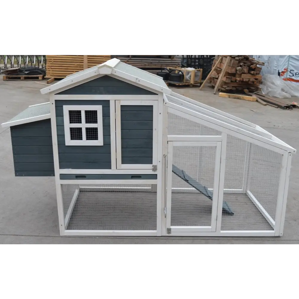 YES4PETS Large Chicken Coop Rabbit Guinea Pig Hutch Ferret House Chook Hen House Run - Pet Care > Coops & Hutches >