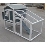 YES4PETS Large Chicken Coop Rabbit Guinea Pig Hutch Ferret House Chook Hen House Run - Pet Care > Coops & Hutches >