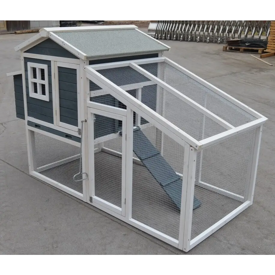 YES4PETS Large Chicken Coop Rabbit Guinea Pig Hutch Ferret House Chook Hen House Run - Pet Care > Coops & Hutches >