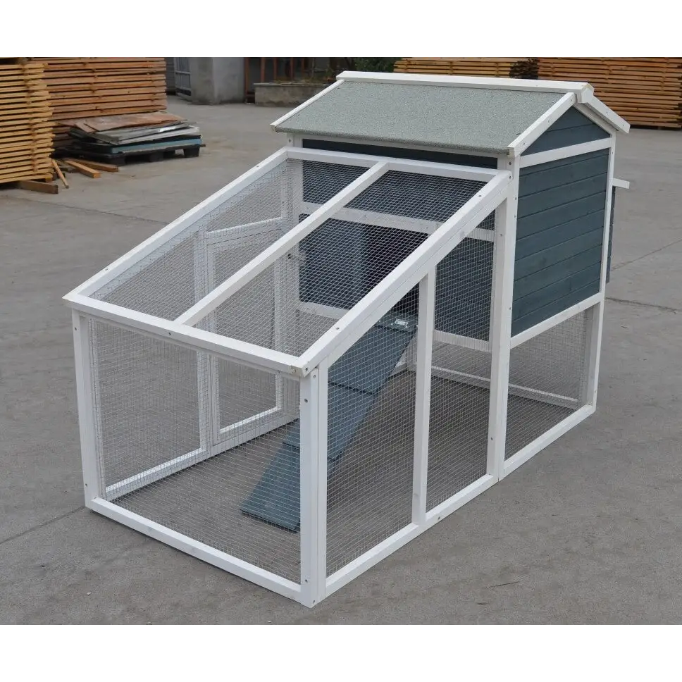 YES4PETS Large Chicken Coop Rabbit Guinea Pig Hutch Ferret House Chook Hen House Run - Pet Care > Coops & Hutches >