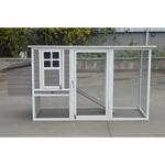 YES4PETS Large Chicken Coop Rabbit Hutch Cat Ferret Cage Hen Chook House Grey - Pet Care > Coops & Hutches > Small
