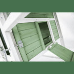 YES4PETS Large Chicken Coop Rabbit Hutch Ferret Cage Hen Chook Cat Kitten House 190x90X116 cm Green - Pet Care > Coops