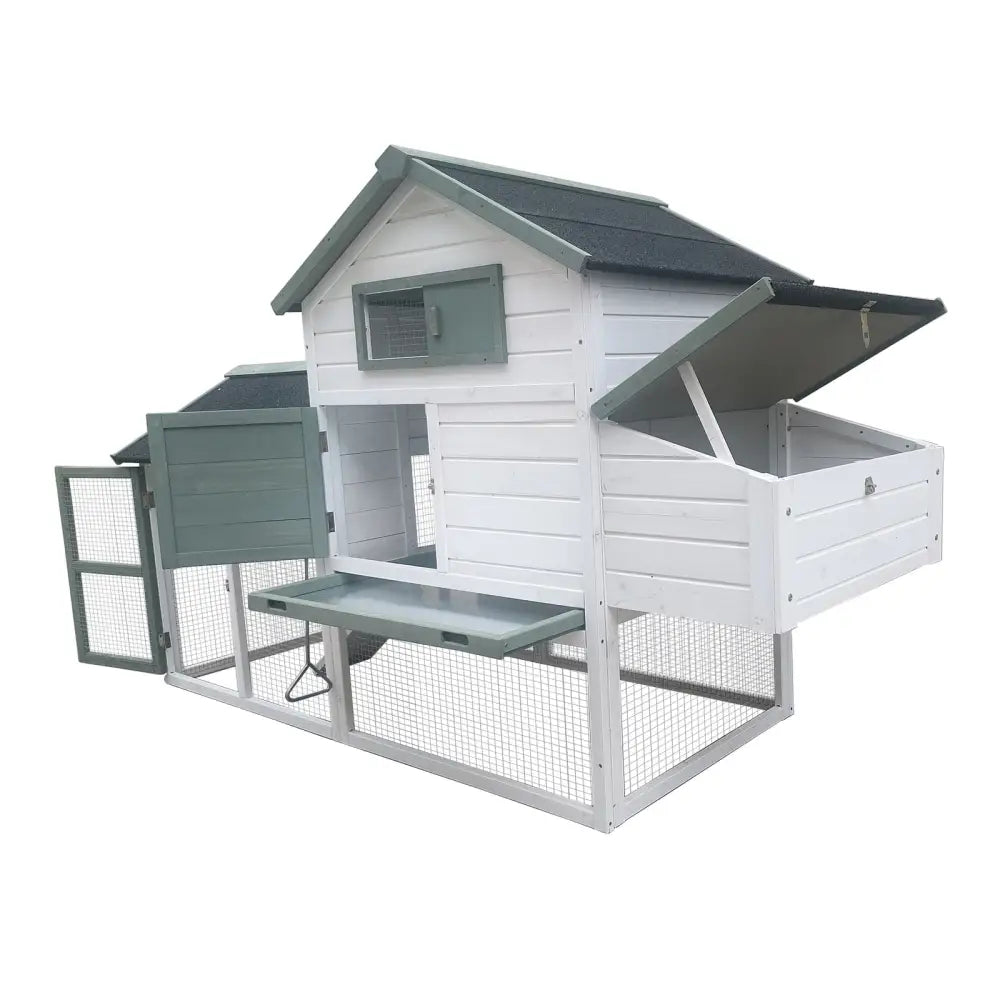 YES4PETS Large Chicken Coop Rabbit Hutch Guinea Pig Cage Ferret House - Pet Care > Coops & Hutches > Small Animal