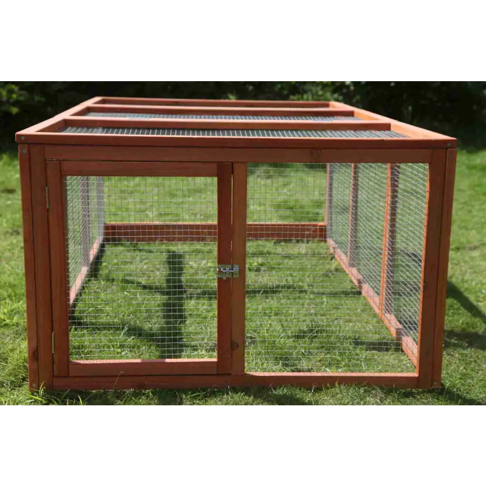 YES4PETS Large Chicken Coop Run Guinea Pig Cage Villa Extension Rabbit Hutch House Pen - Pet Care > Coops & Hutches >