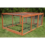 YES4PETS Large Chicken Coop Run Guinea Pig Cage Villa Extension Rabbit Hutch House Pen - Pet Care > Coops & Hutches >