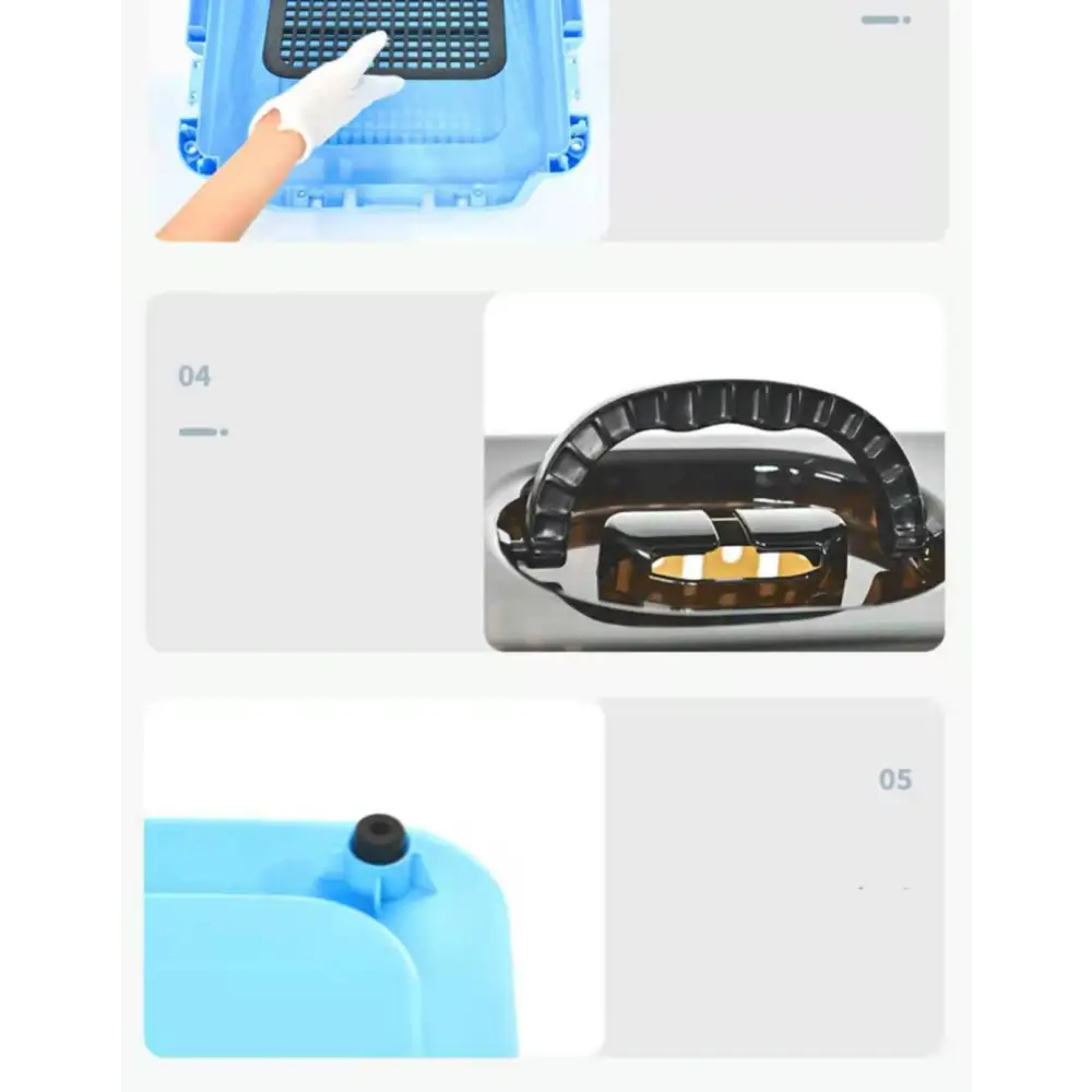 YES4PETS Large Dog Cat Crate Pet Rabbit Carrier Travel Cage With Tray & Window Blue - Pet Care > Dog Supplies > Dog
