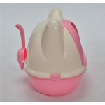 YES4PETS Large Hooded Cat Toilet Litter Box Tray House With Scoop Pink - Pet Care > Cat Supplies > Cat Litter