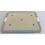 YES4PETS Large Portable Dog Potty Training Tray Pet Puppy Toilet Trays Loo Pad Mat Blue - Pet Care > Dog Supplies > Dog