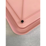 YES4PETS Large Portable Dog Potty Training Tray Pet Puppy Toilet Trays Loo Pad Mat Pink - Pet Care > Dog Supplies > Dog