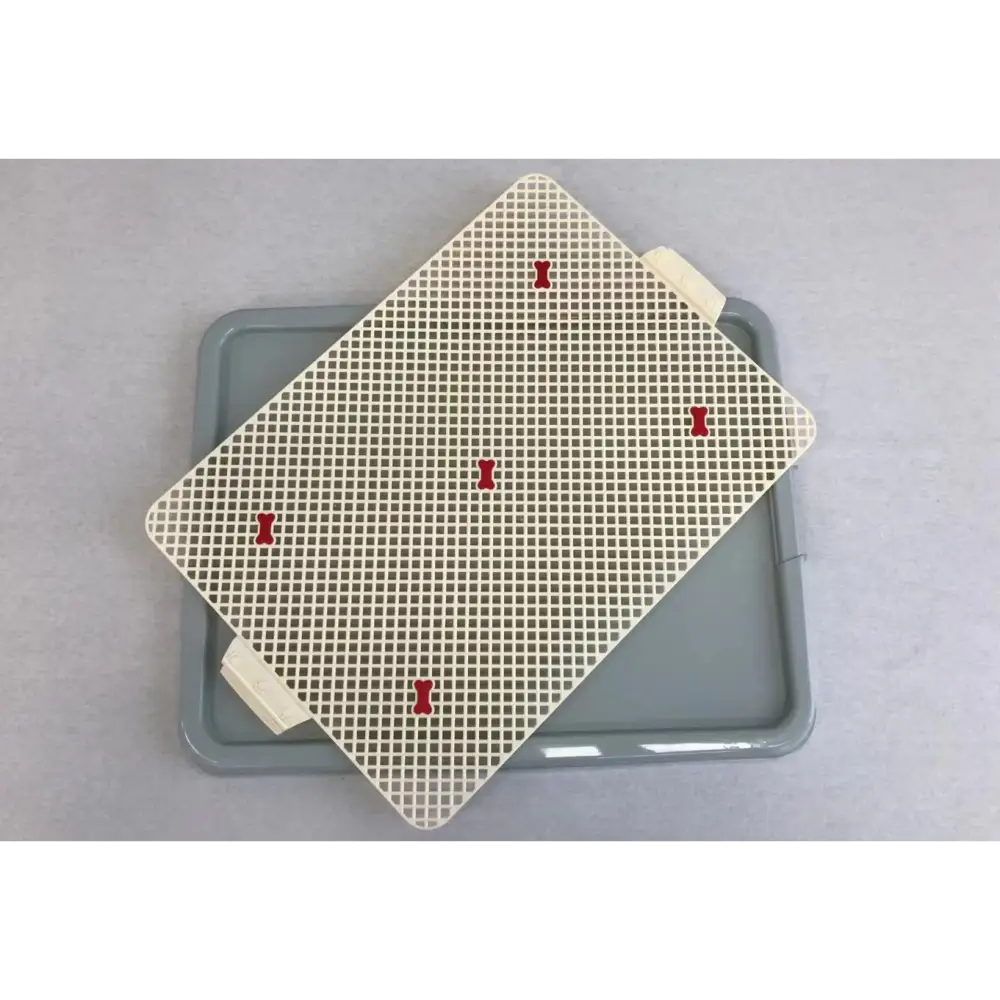 YES4PETS Large Portable Dog Potty Training Tray Pet Puppy Toilet Trays Loo Pad Mat Blue - Pet Care > Dog Supplies > Dog
