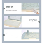 YES4PETS Large Portable Dog Potty Training Tray Pet Puppy Toilet Trays Loo Pad Mat Blue - Pet Care > Dog Supplies > Dog