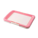 YES4PETS Large Portable Dog Potty Training Tray Pet Puppy Toilet Trays Loo Pad Mat Pink - Pet Care > Dog Supplies > Dog