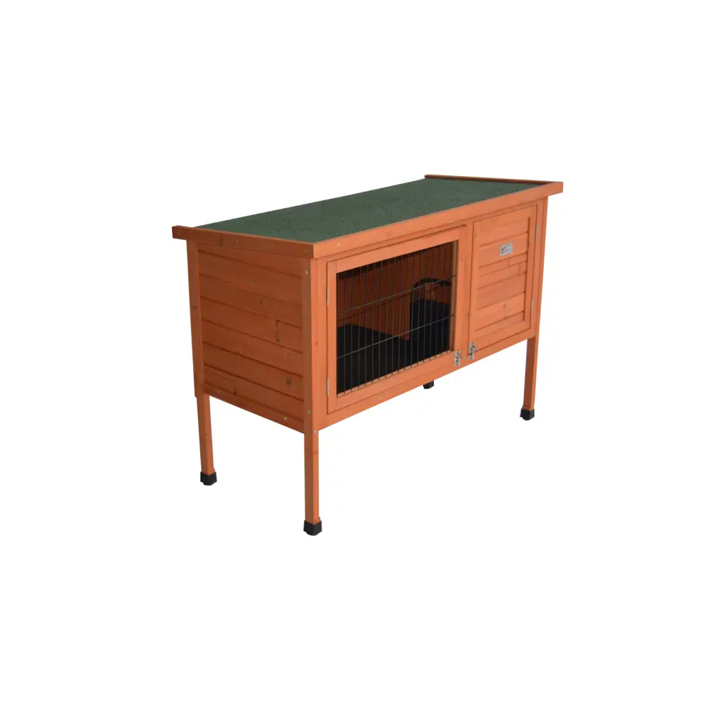 YES4PETS Large Single Wooden Pet Rabbit Hutch Guinea Pig Ferret Cage - Pet Care > Coops & Hutches > Small Animal