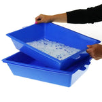 YES4PETS Lift and Sift Self Cleaning Kitty Litter Trays Cat Litter Tray Toilet Sifting Slotted Trays - Pet Care > Cat