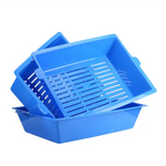 YES4PETS Lift and Sift Self Cleaning Kitty Litter Trays Cat Litter Tray Toilet Sifting Slotted Trays - Pet Care > Cat