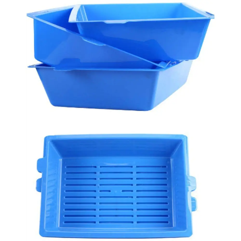 YES4PETS Lift and Sift Self Cleaning Kitty Litter Trays Cat Litter Tray Toilet Sifting Slotted Trays - Pet Care > Cat