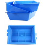 YES4PETS Lift and Sift Self Cleaning Kitty Litter Trays Cat Litter Tray Toilet Sifting Slotted Trays - Pet Care > Cat