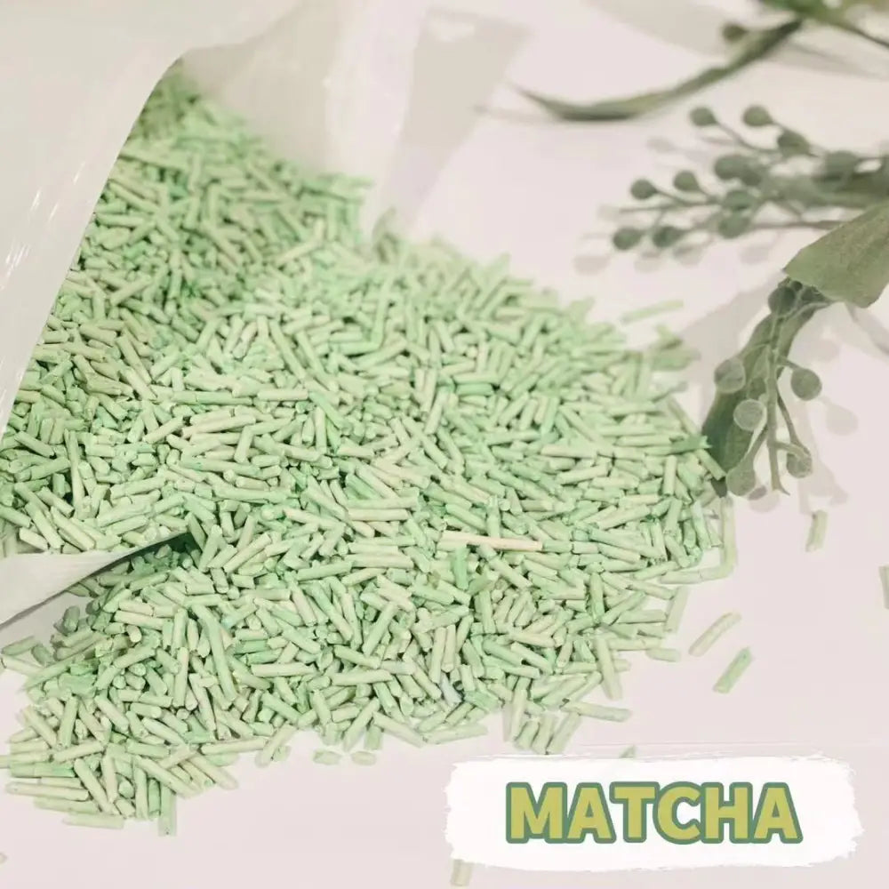 YES4PETS Matcha 16KG Biodegradable Flushable Clumping Cat Tofu Eco Litter - Pet Care > Cat Supplies > Cat Litter