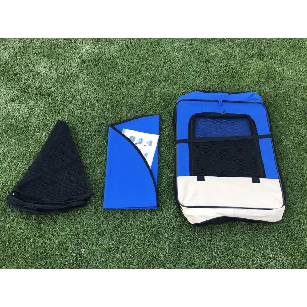 YES4PETS Medium Blue Pet Dog Cat Dogs Puppy Rabbit Tent Soft Playpen - Pet Care > Dog Supplies > Dog Playpens & Gates