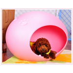 YES4PETS Medium Cave Cat Kitten Box Igloo Cat Bed House Dog Puppy House Pink - Pet Care > Cat Supplies > Cat Furniture