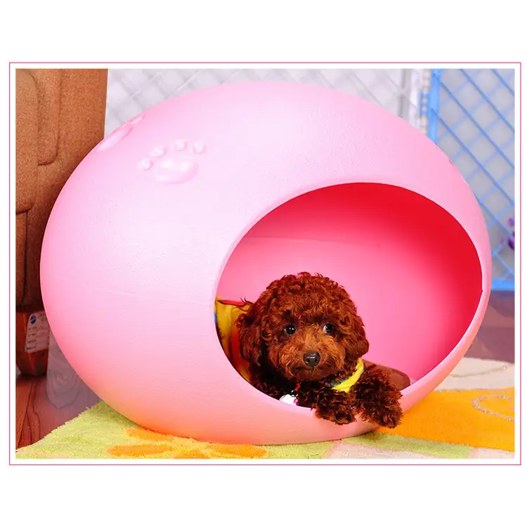 YES4PETS Medium Cave Cat Kitten Box Igloo Cat Bed House Dog Puppy House Pink - Pet Care > Cat Supplies > Cat Furniture