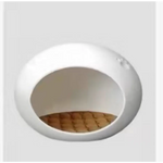 YES4PETS Medium Cave Cat Kitten Box Igloo Cat Bed House Dog Puppy House White - Pet Care > Cat Supplies > Cat Furniture