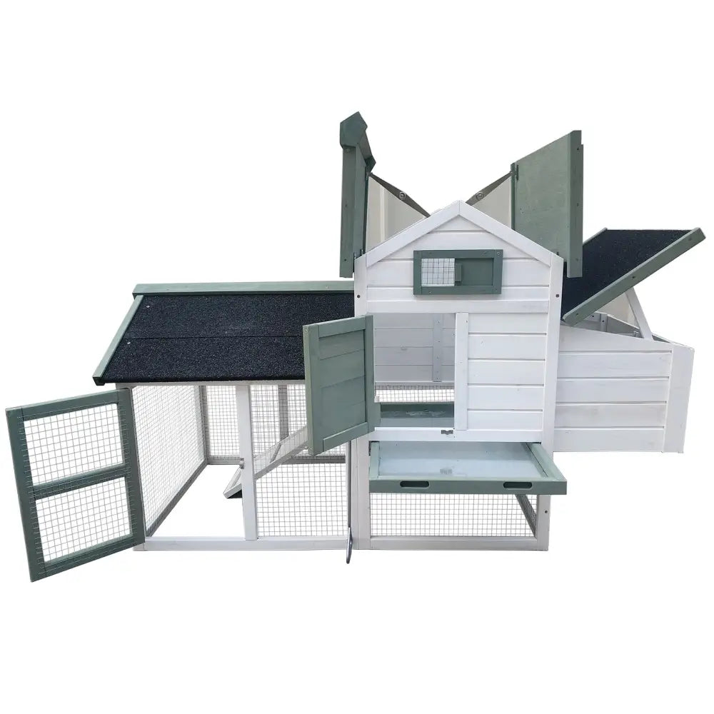 YES4PETS Medium Chicken Coop Rabbit Hutch Guinea Pig Cage Ferret House - Pet Care > Coops & Hutches > Small Animal