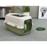 YES4PETS Medium Dog Cat Rabbit Crate Pet Kitten Carrier Parrot Cage Green - Pet Care > Dog Supplies > Dog Carriers &