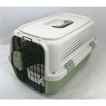 YES4PETS Medium Dog Cat Rabbit Crate Pet Kitten Carrier Parrot Cage Grey Green - Pet Care > Dog Supplies > Dog Carriers