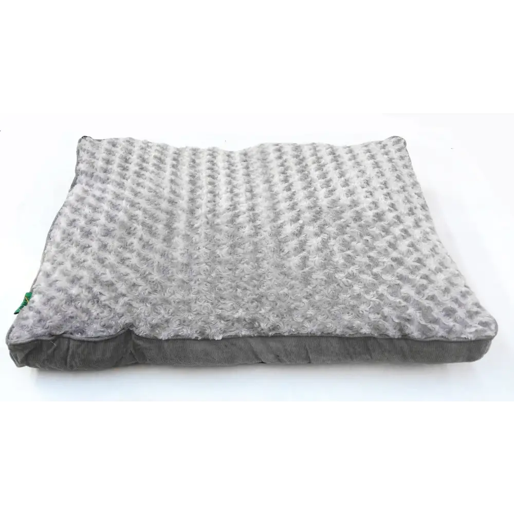 YES4PETS Medium Dog Puppy Pad Bed Kennel Mat Cushion Bed 85 x 60 cm Blue / Grey - Pet Care > Dog Supplies > Dog Beds