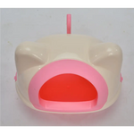 YES4PETS Medium Hooded Cat Toilet Litter Box Tray House With Scoop Pink - Pet Care > Cat Supplies > Cat Litter