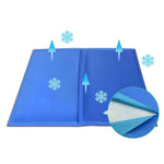YES4PETS Medium Pet Cool Gel Mat Dog Cat Bed Non-Toxic Cooling Dog Summer Pad 50 x 40 cm - Pet Care > Dog Supplies >