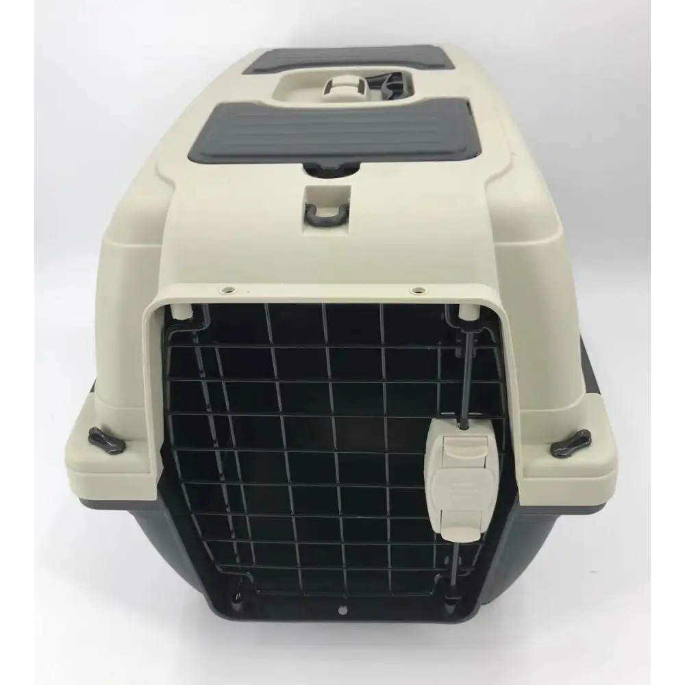 YES4PETS Medium Portable Dog Cat Pet Carrier Travel Bag Cage + Safety Lock & Food Box - Pet Care > Cat Supplies > Cat