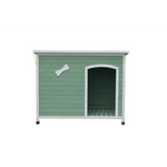 YES4PETS Medium Timber Pet Dog Kennel House Puppy Wooden Timber Cabin With Stripe - Pet Care > Dog Supplies > Dog