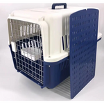 YES4PETS Navy XXL Dog Puppy Cat Crate Pet Carrier Cage W Tray Bowl & Removable Wheels - Pet Care > Cat Supplies > Cat